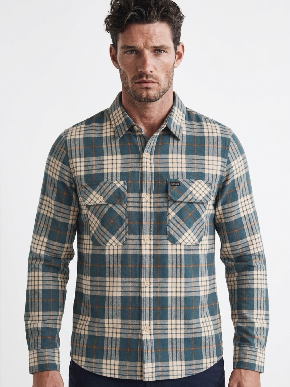 BRIXTON BUTTON DOWN FLANNEL